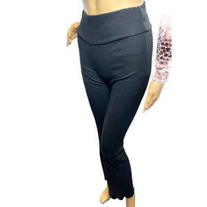 (6 for $25) SO High Rise‎ Flare Ribbed Leggings in Black Size XS